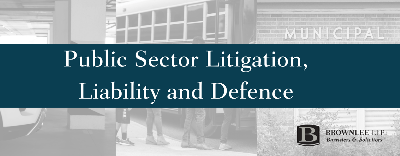 Public Sector Litigation, Liability and Defence
