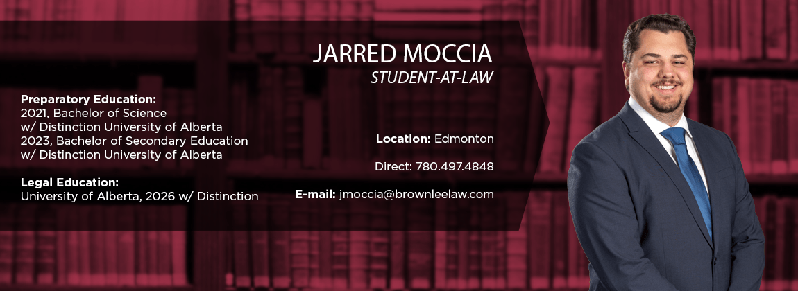 JARRED MOCCIA Banner